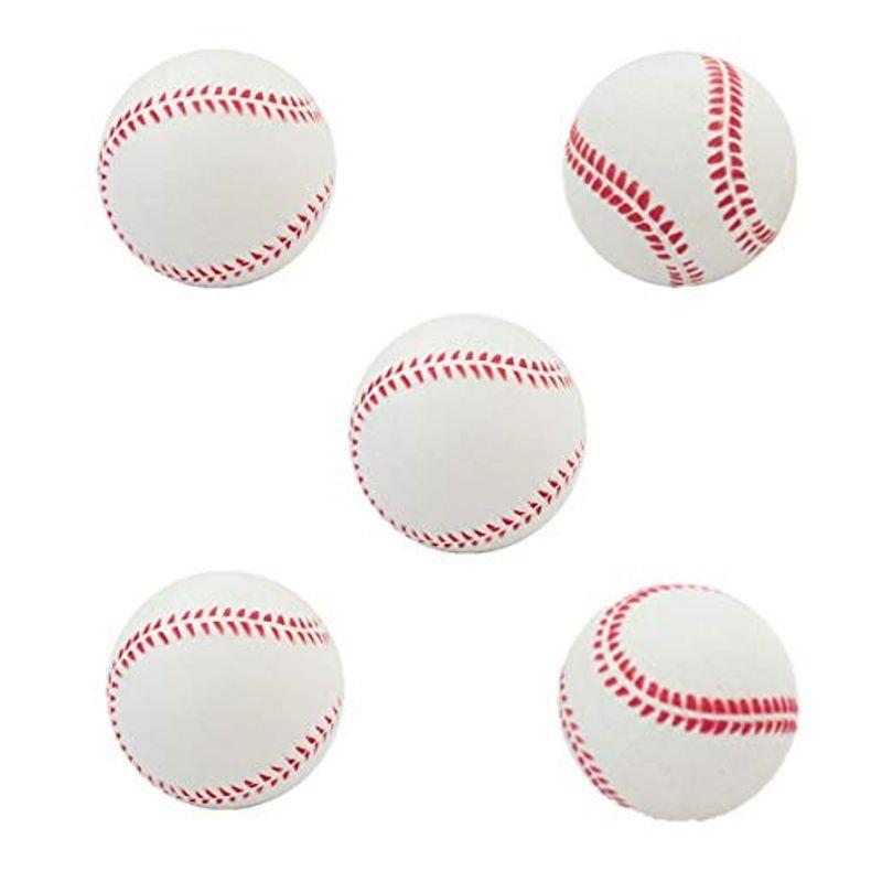 St Ts 当たっても全然痛くない やわらかい 素材 野球 ボール 子供 オモチャ ボール遊び キャッチボール 軟式 B号 01 5球セッ たいみお堂 通販 Yahoo ショッピング