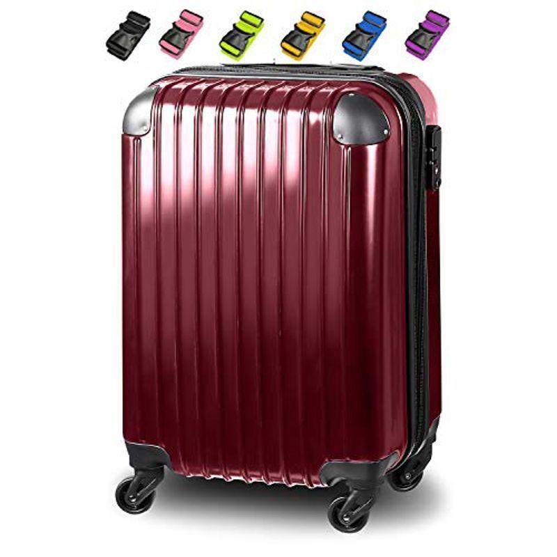 激安アウトレット 店舗 専門店が本気で作った スーツケース 機内持込 大型 拡張式 軽量 Cl 1804a Mサイズ 53 63ｌ 4 7泊用 ワインレッド 口コミ商品 Fixinox Com Br