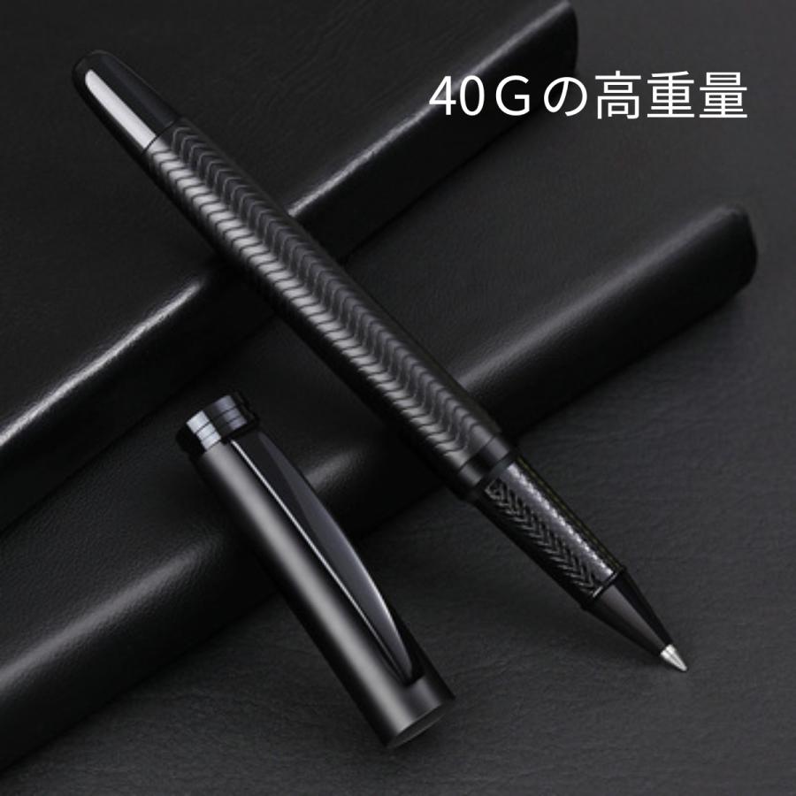 ボールペン 黒 ブラック 0.5mm G5 重い ヘビーウェイト 金属