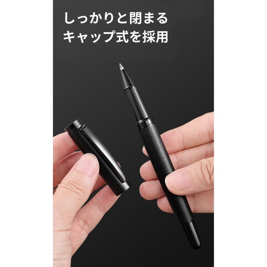 ボールペン 黒 ブラック 0.5mm G5 重い ヘビーウェイト 金属