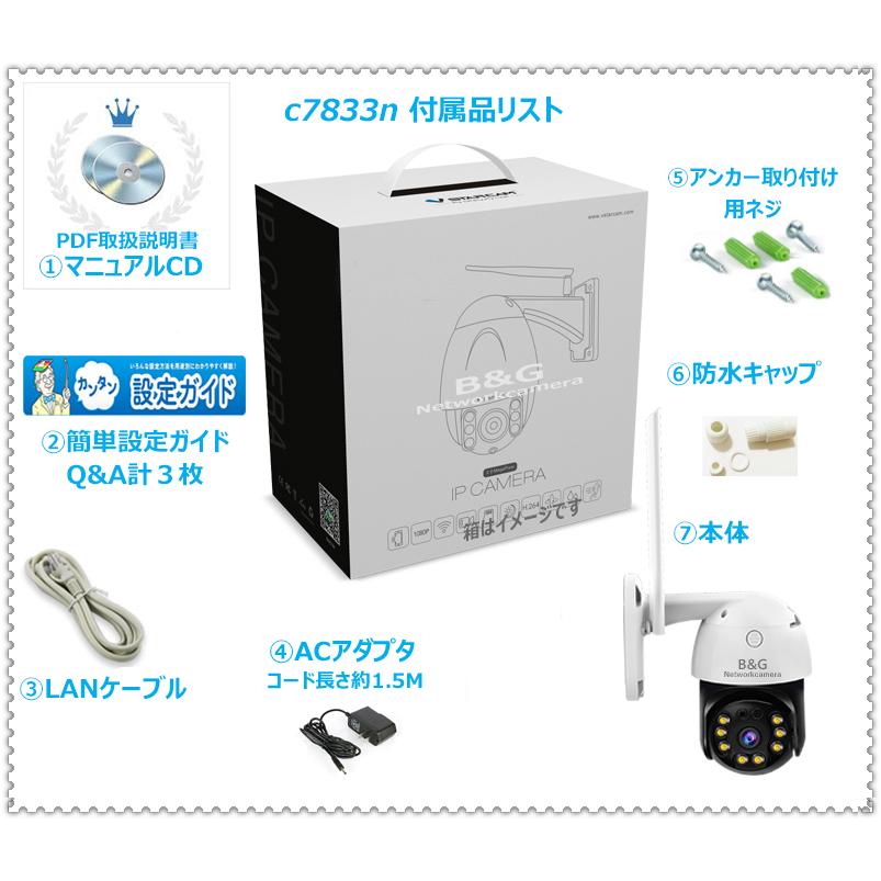 ポイント10倍】防犯カメラ ネットワークカメラ 監視 パソコン
