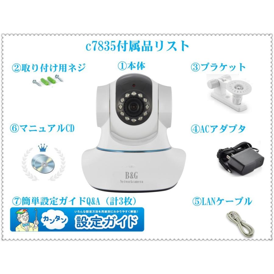 ネットワークカメラ ベビーモニター 防犯カメラ 100万画素 IP
