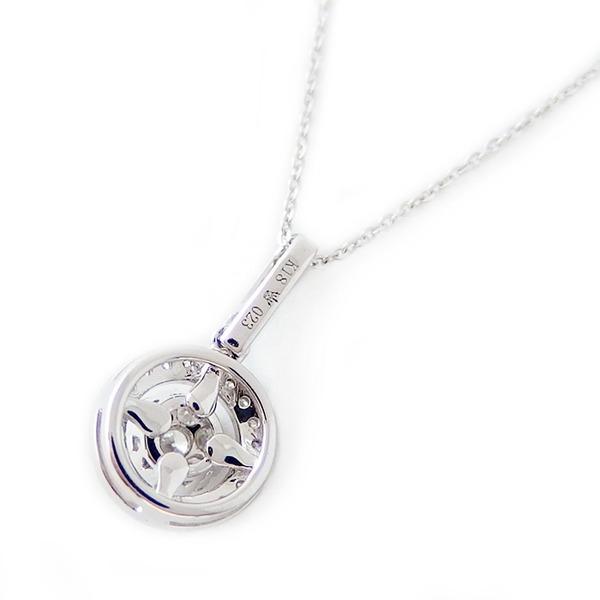 お値下げ 2022年ダイヤモンド ネックレス K18 ホワイトゴールド 0.23ct ７ダイヤ コロネットセッティング Hカラー SIクラス バケットダイヤ 0.23カラット ペンダント最新 【M1030028746】(37453円)