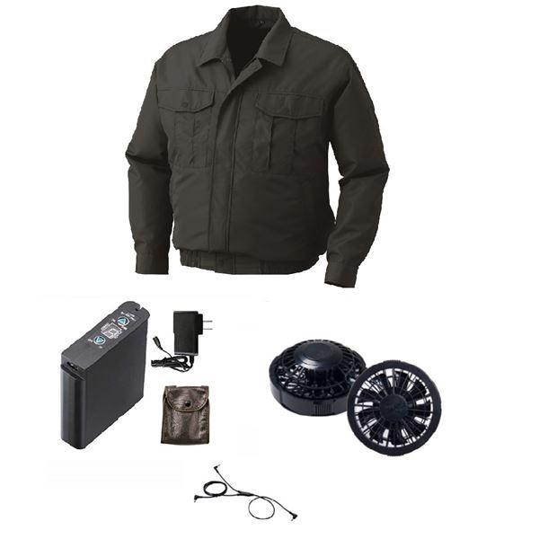 日本未発売 2022年KU90540 空調服 R ポリエステル製長袖ワーク FAN2200B RD9261 LIPRO2セット チャコール M最新 TR コヅチ カラーソフトベルトワンピン38ブラック (入数) 1本