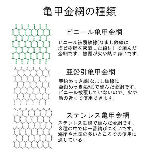 ダイドーハント (DAIDOHANT) (金網) ビニール亀甲金網 ブラック ダイドーハント (DAIDOHANT) (金網) ビニール亀甲金網 ブラック