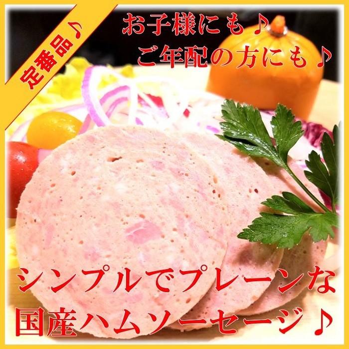 ボロニアソーセージ 国産 豚肉 シンプル プレーン |  | 09