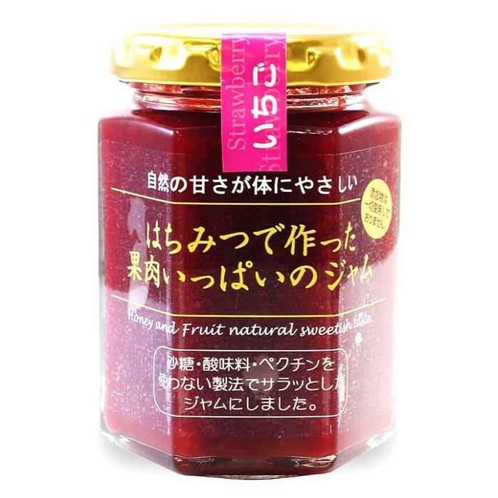 選べる 3本セット ハチミツと果実で作った ジャム 1瓶 150ｇ ノンシュガー 無添加 食品 林檎 甘夏 白桃 苺 ブルーベリー マンゴー クランベリー ラズベリー｜tyoudumeya｜03