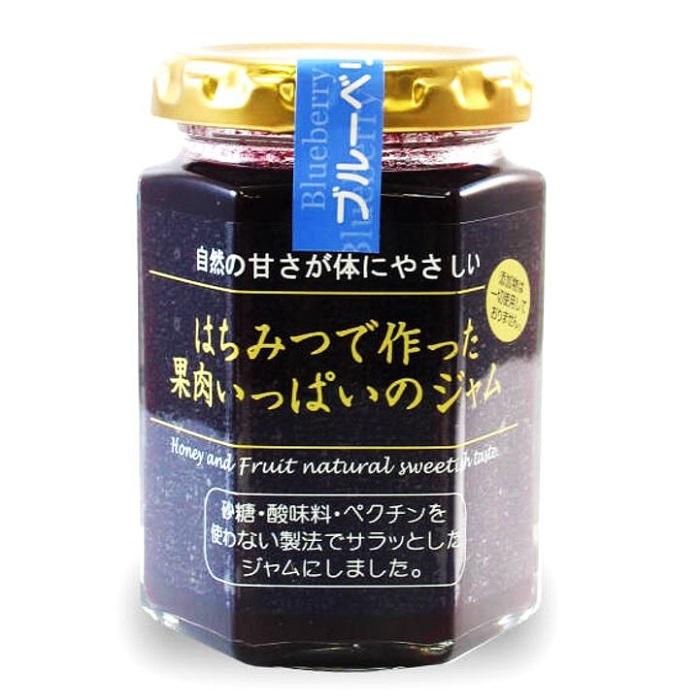 ブルーベリー 味 ハチミツと果実で作ったジャム 1瓶 150ｇ ノンシュガー 無添加 食品（Yahoo!・腸詰屋 蓼科店 ヤフーSHOP）