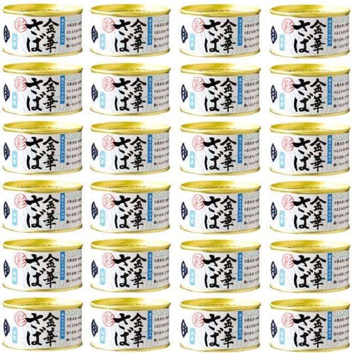 金華サバ 彩 水煮 １缶 固形量 110ｇ 総量 170ｇ 24缶セット 簡易梱包 ケース販売