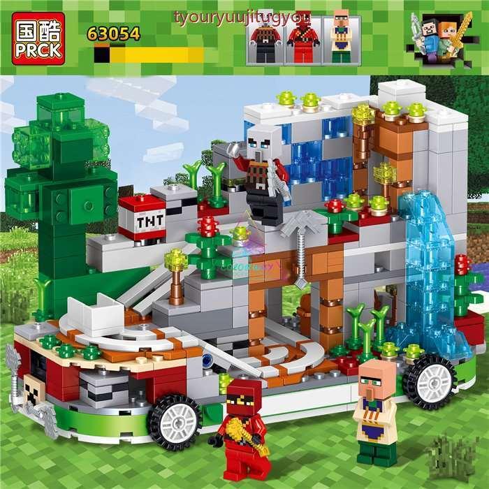 大人気ミニフィグ 豪華セット 移動要塞砦戦車 マインクラフト ブロック レゴ 互換 キッズ 子供 誕生