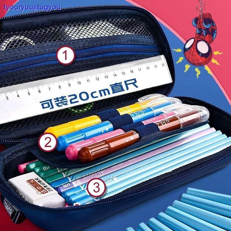 可愛いクリスマスツリーやギフトが スパイダーマン キャプテンアメリカ アイアンマン ペンケース おしゃれ シンプル 大容量 筆箱 男子 小学校 中学 高校 箱型 プレゼント 誕生日 クリスマス 11 Whitesforracialequity Org