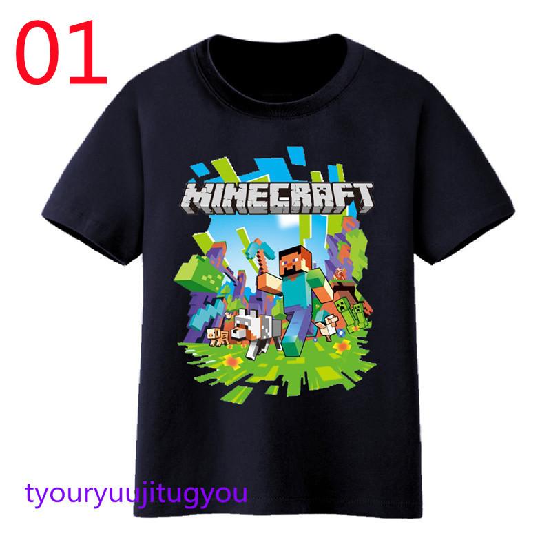6色minecraft マインクラフト キャラクター プリント 男性に人気 ｔシャツ マイクラゲーム 子供 キャラクター衣装1 160ｃｍ キャラクターグッズ