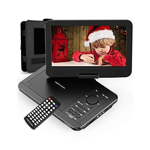 在庫一掃 Dbpower ポータブルdvdプレーヤー 10 5インチ 車載用ホルダー付き 高耐久性 大容量充電式バッテリー 5時間超長再生 軽量 車載 格安 Zoetalentsolutions Com