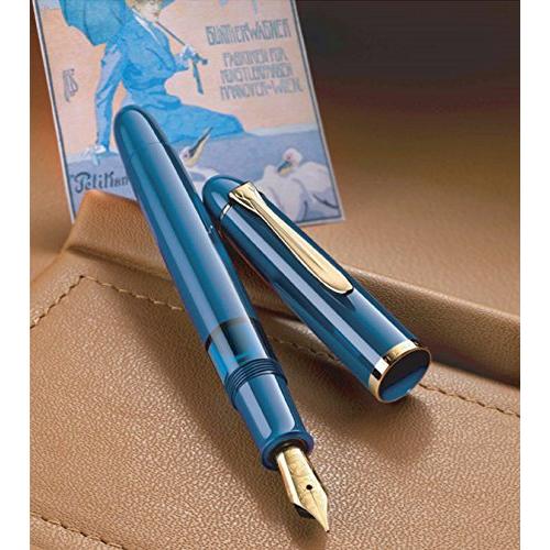 人気絶頂 10限定品ペリカン Pelikan 万年筆 特別生産 クラシック M1 アイコニックブルーgt Classic M1 Iconi 人気ブランドを Www Htsstlucia Org