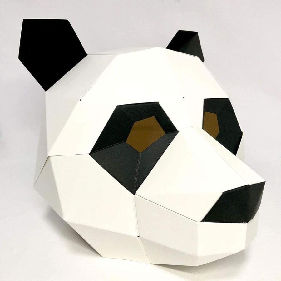 Ec Drive被って遊べるパンダお面 立体フェイス ペーパークラフト 工作 Diy 大人用 Tyrストア 通販 Yahoo ショッピング