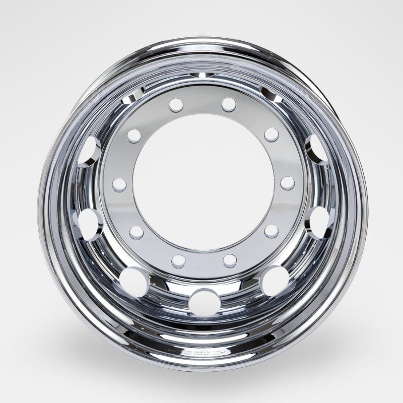 アルミホイール メッキ加工 アルミメッキ 22.5×8.25 10穴 新ISO