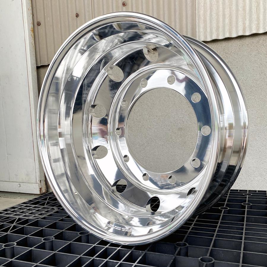 大型トラックバス用　中古アルミホイール8.25x22.5 ISO その① 大型トラックバス用 中古アルミホイール8.25x22.5 ISO その①