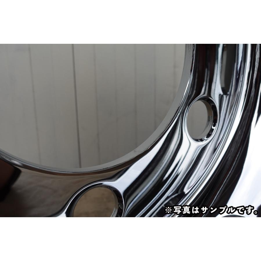 keeeeen トラック メッキホイール リア 17.5インチ 6J 1本 keeeeen様専用 トラック メッキホイール リア 17.5インチ 6J 1本