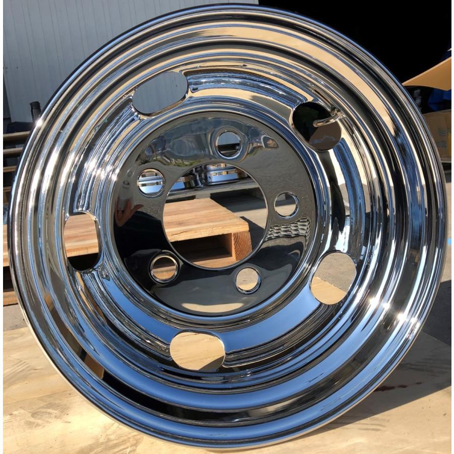 makotoさま専用出品　デュトロ新車外しタイヤホイール7本 2トン 日野デュトロ用