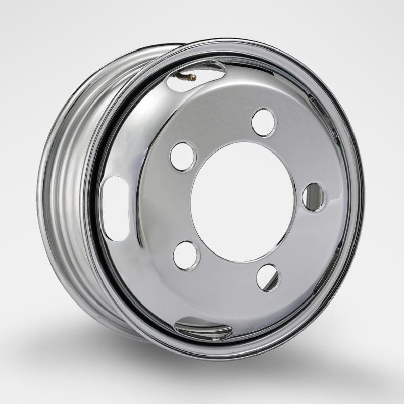 15インチ アルミホイール 訳あり品 canter（キャンター） 2枚 メッキホイール 15×5 5穴 オフセット115