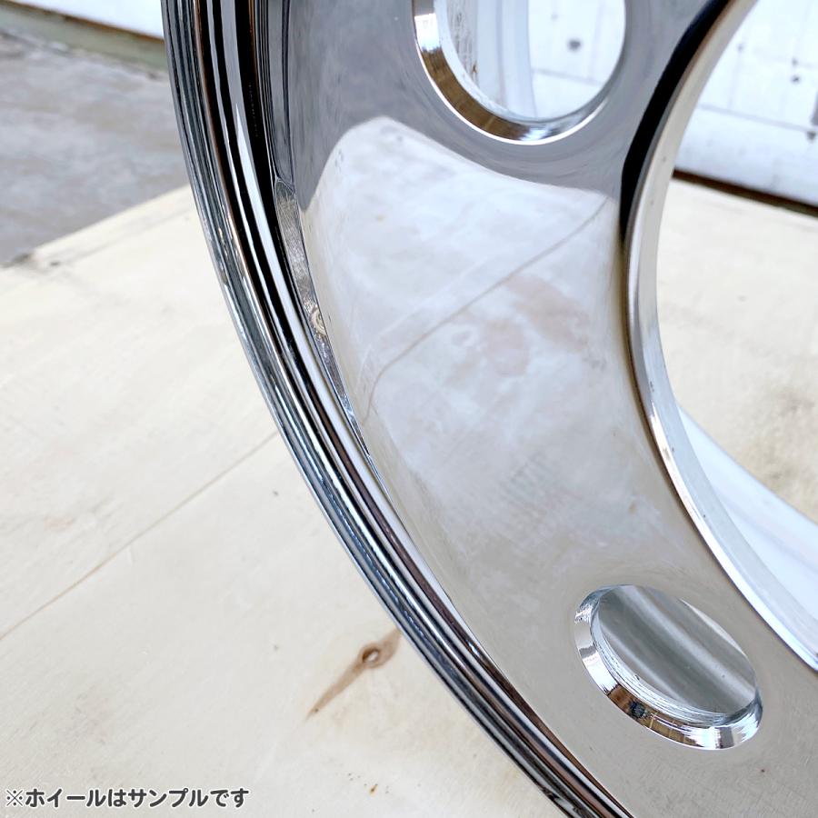 elf（エルフ） メッキホイール 16×5.5 5穴 オフセット116.5 フロント用 