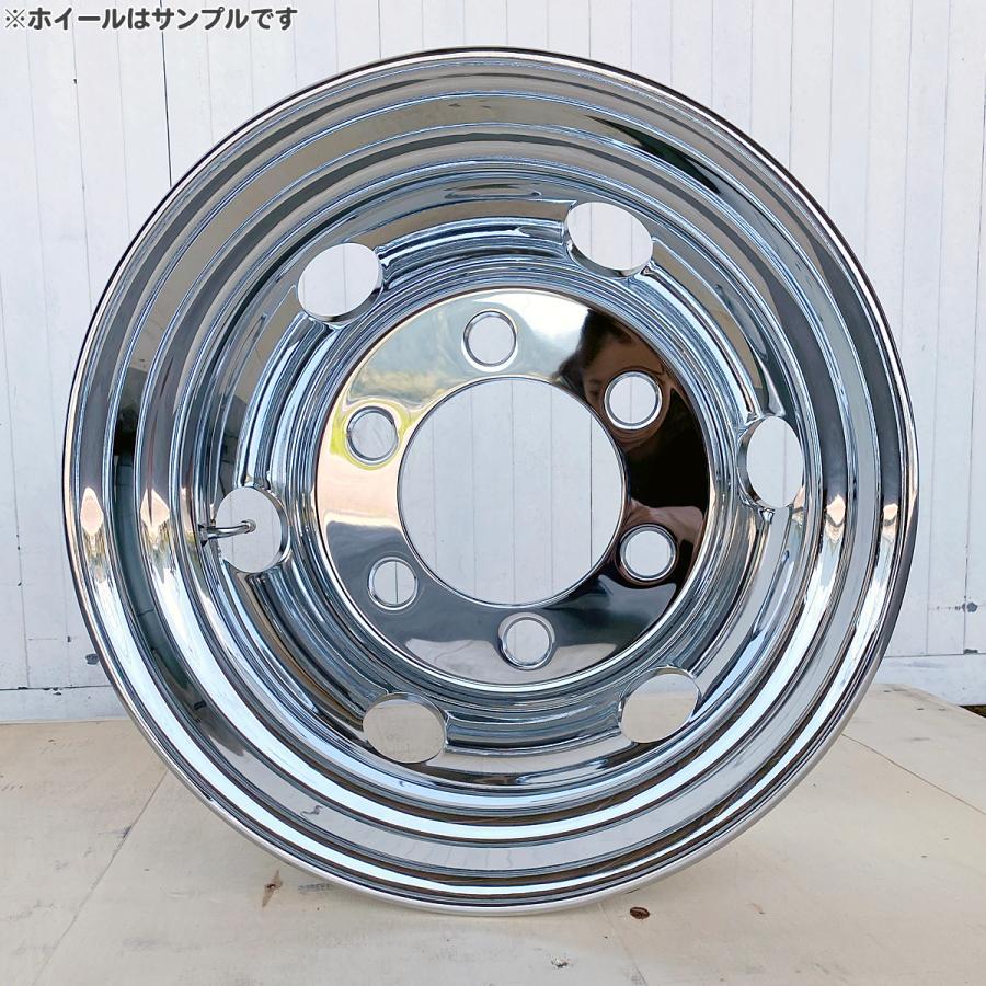 DOTーX 4枚1台分 メッキホイール 16×6.00 6穴 JIS 小型トラック 3トン