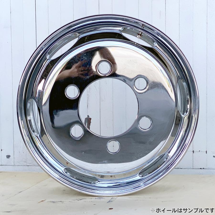 17.5×6.75インチ ホイール 4個セット サビあり imgrc0086085024.jpg