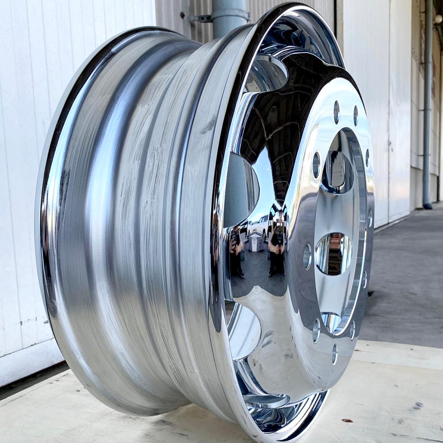 チャイナ製　メッキ　大型トラック　ホイール 10穴 2個セット チャイナ製 メッキ 大型トラック ホイール 10穴 2個セット 2枚