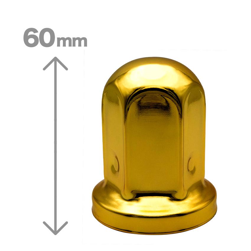 ナットキャップ 33mm ISO ロング 32個 ナットカバー ゴールド