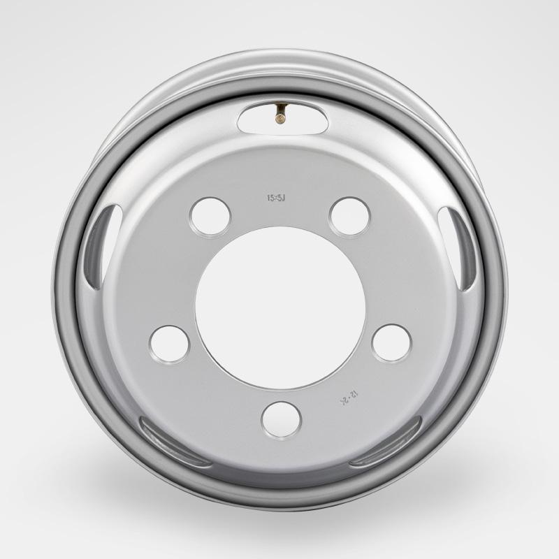DOTーX スチールホイール 15×5 5穴 オフセット115 キャンター 小型