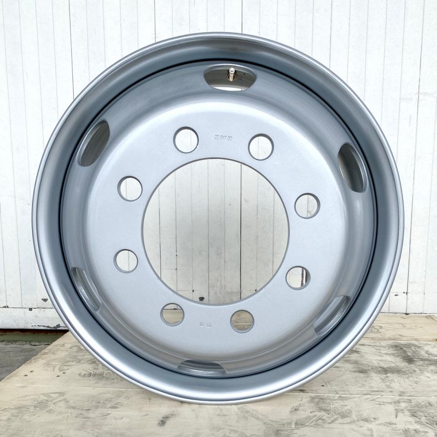 スチールホイール 鉄ホイール 22.5×7.50 8穴 JIS 大型 トラック