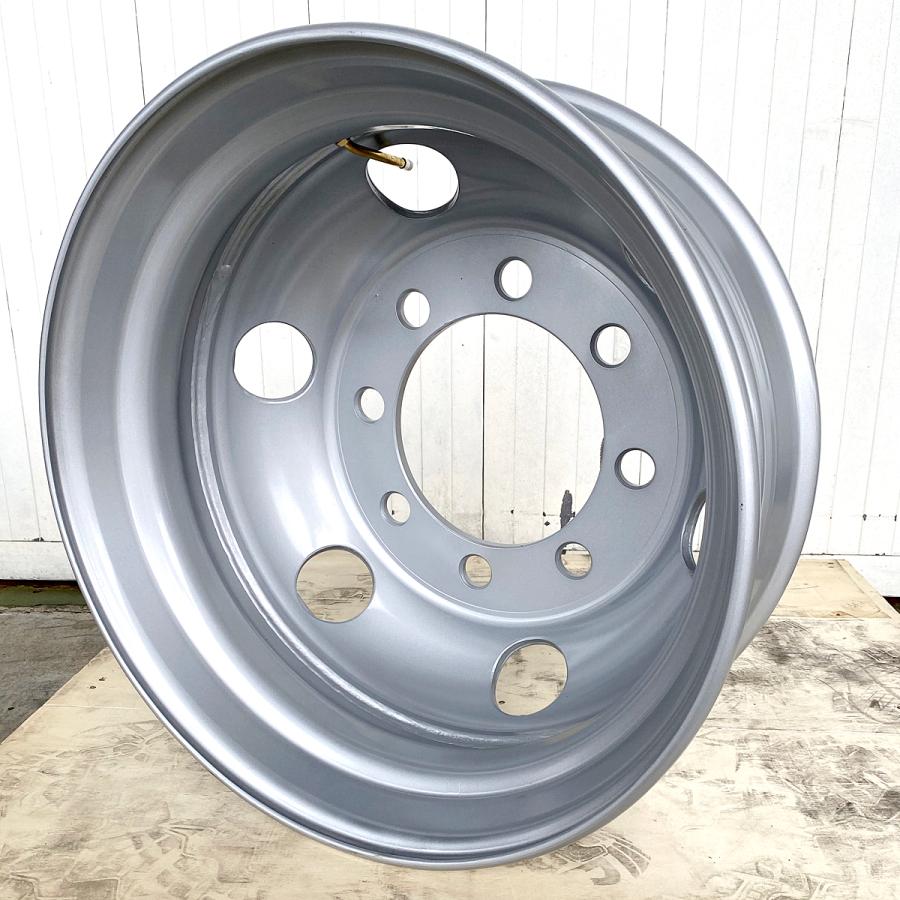 大幅値下げ！22.5インチ　10穴　スチールホイル　新車外し アルミホイール 22.5インチ 10穴 22.5×7.50 新ISO オフセット162