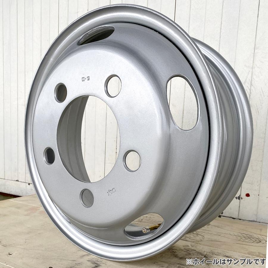 スチールホイール 鉄ホイール 16×5.5 オフセット115 5穴 2トン トラック ふそう キャンター 中国製 DOT-X｜tyreshoptatucyo｜02