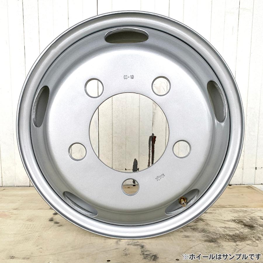 スチールホイール 鉄ホイール 17.5×5.25 オフセット113 5穴 2トン 3 