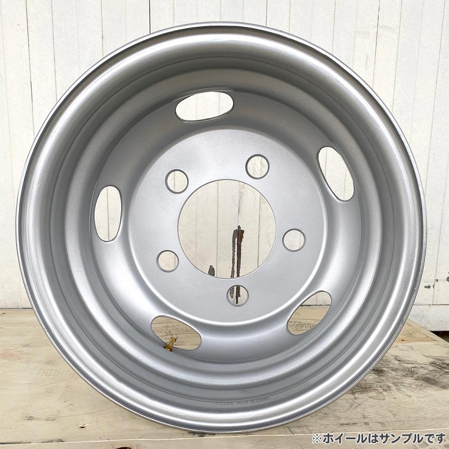 スチールホイール 鉄ホイール 17.5×5.25 オフセット115 PCD203.2