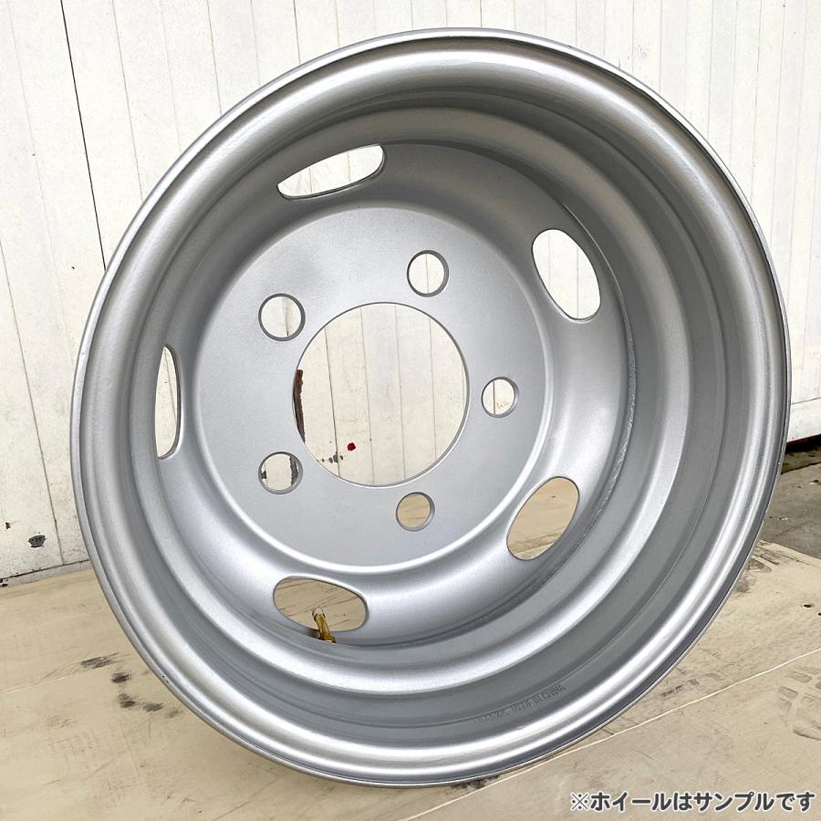 スチールホイール 鉄ホイール 17.5×5.25 オフセット115 PCD208 5穴 2
