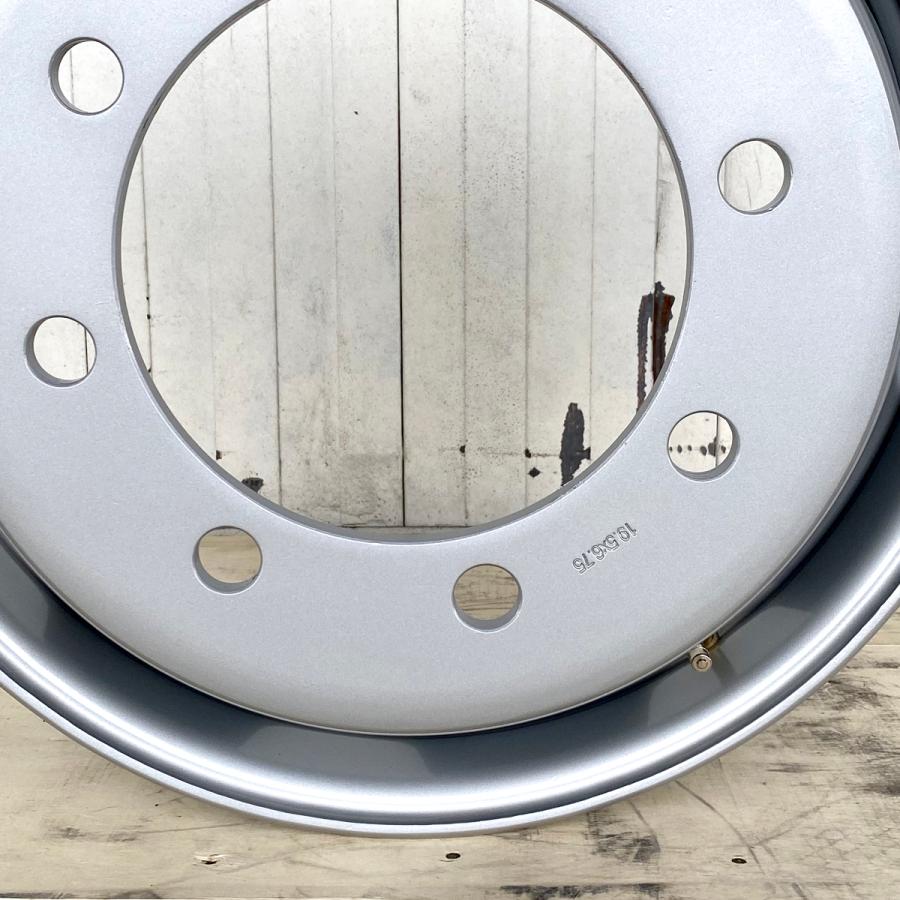 スチールホイール 鉄ホイール 19.5×6.75 8穴 新ISO 大型 トラック DOT