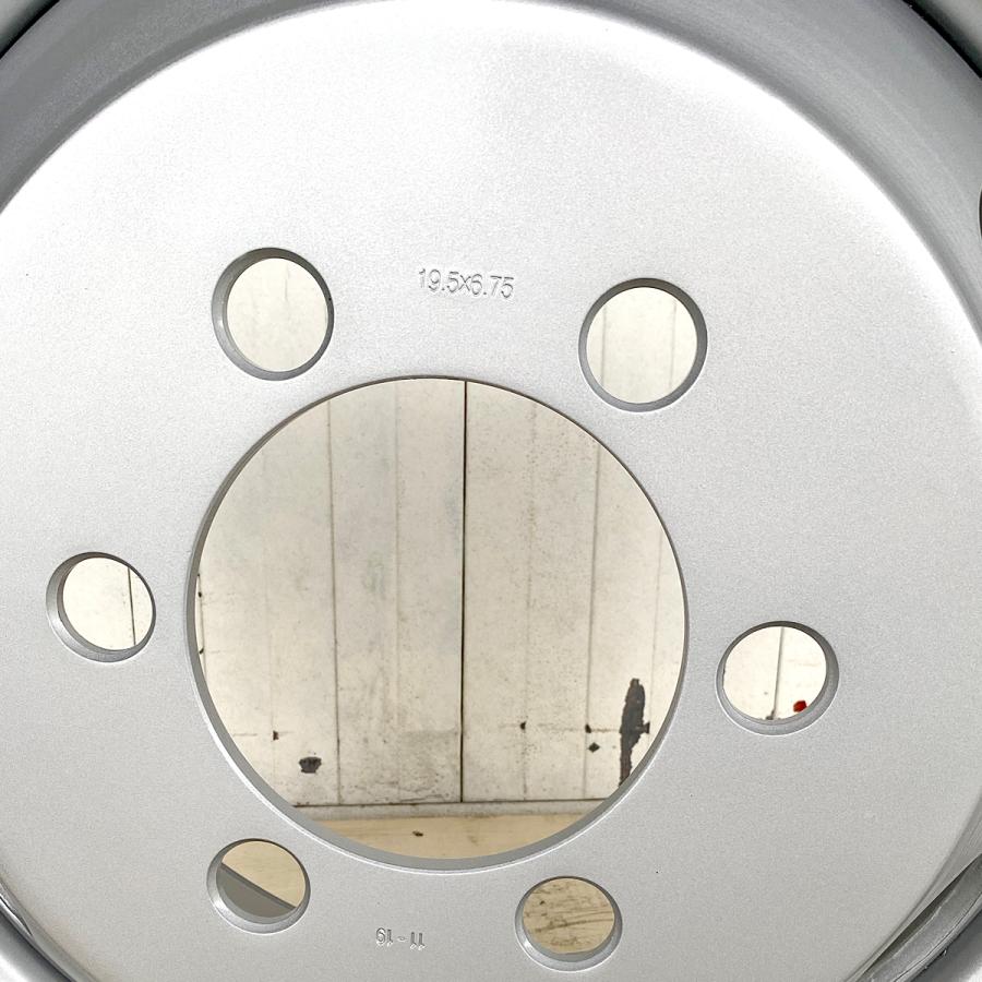 スチールホイール 鉄ホイール 19.5×6.75 6穴 JIS 4トン 増トン 