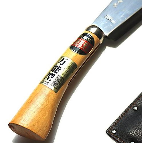 最高級 五郎智光 鉈 万能型 165mm 片刃 KC-165-2 全鋼 : TY SHOP