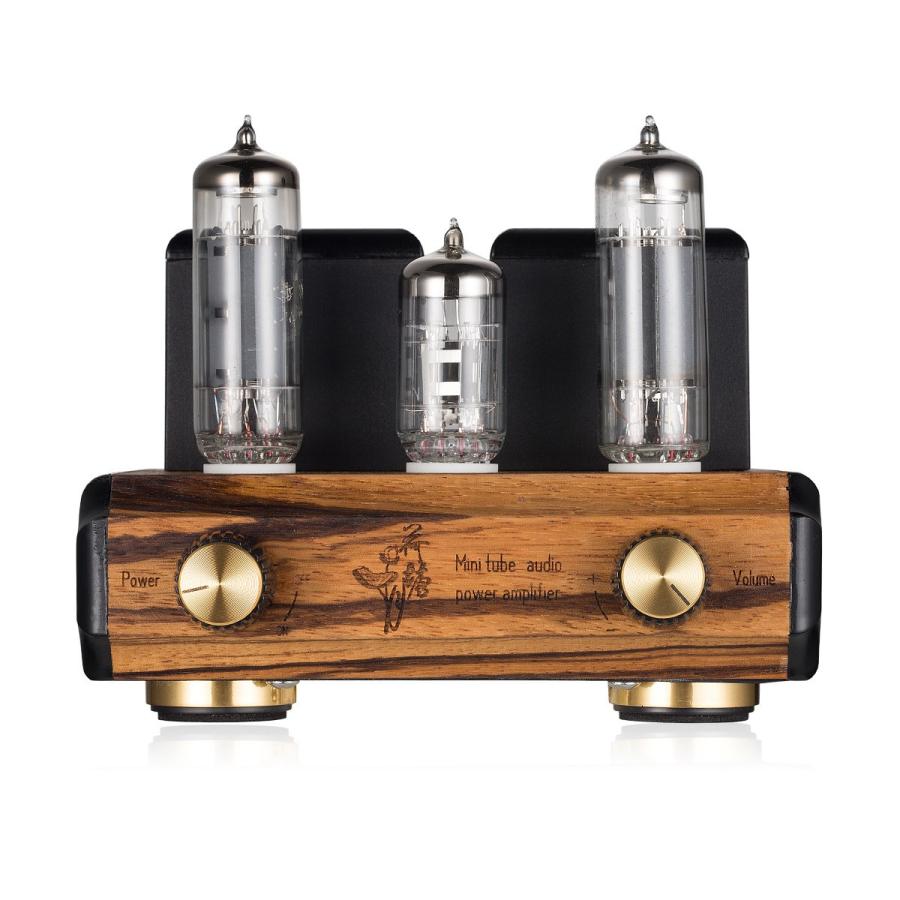Mini 木製 6P14（EL84） 真空管アンプ シングルエンド A級