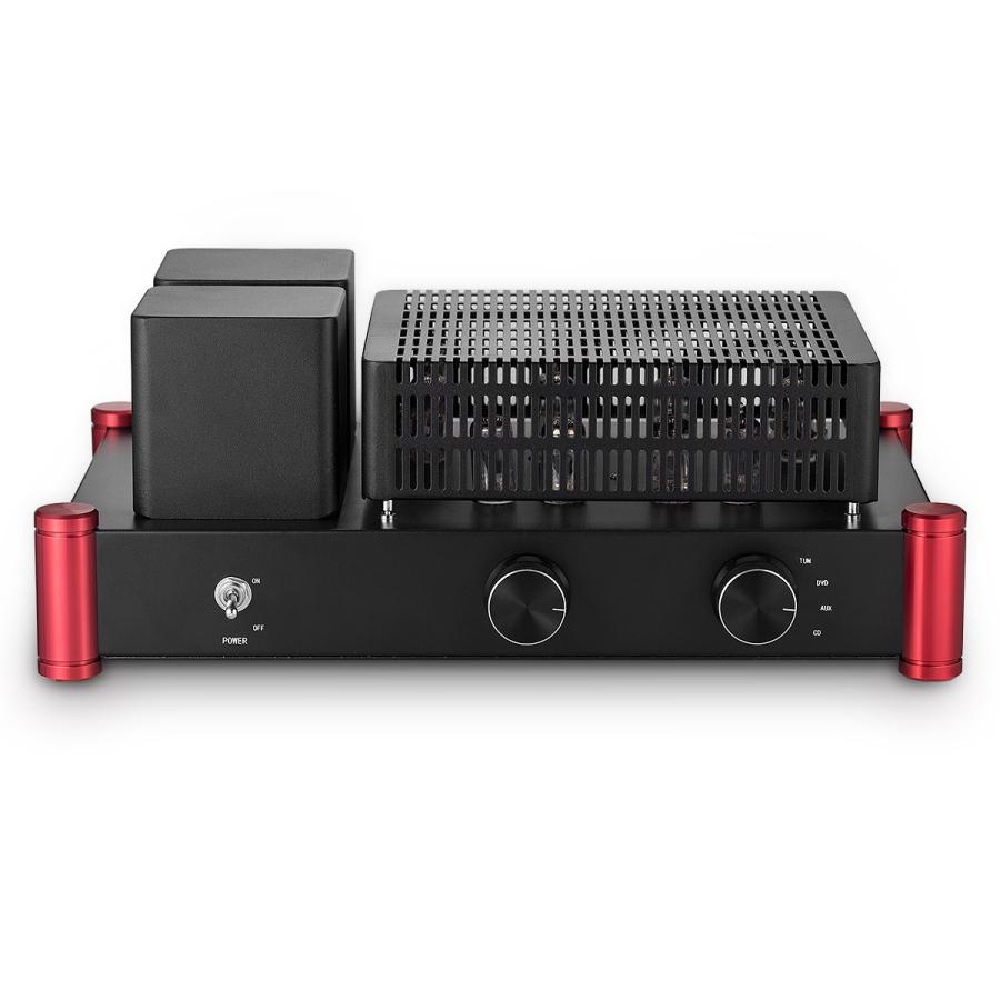 HiFi 12AU7真空管 プリアンプ ステレオ オーディオプリアンプ : 楽々