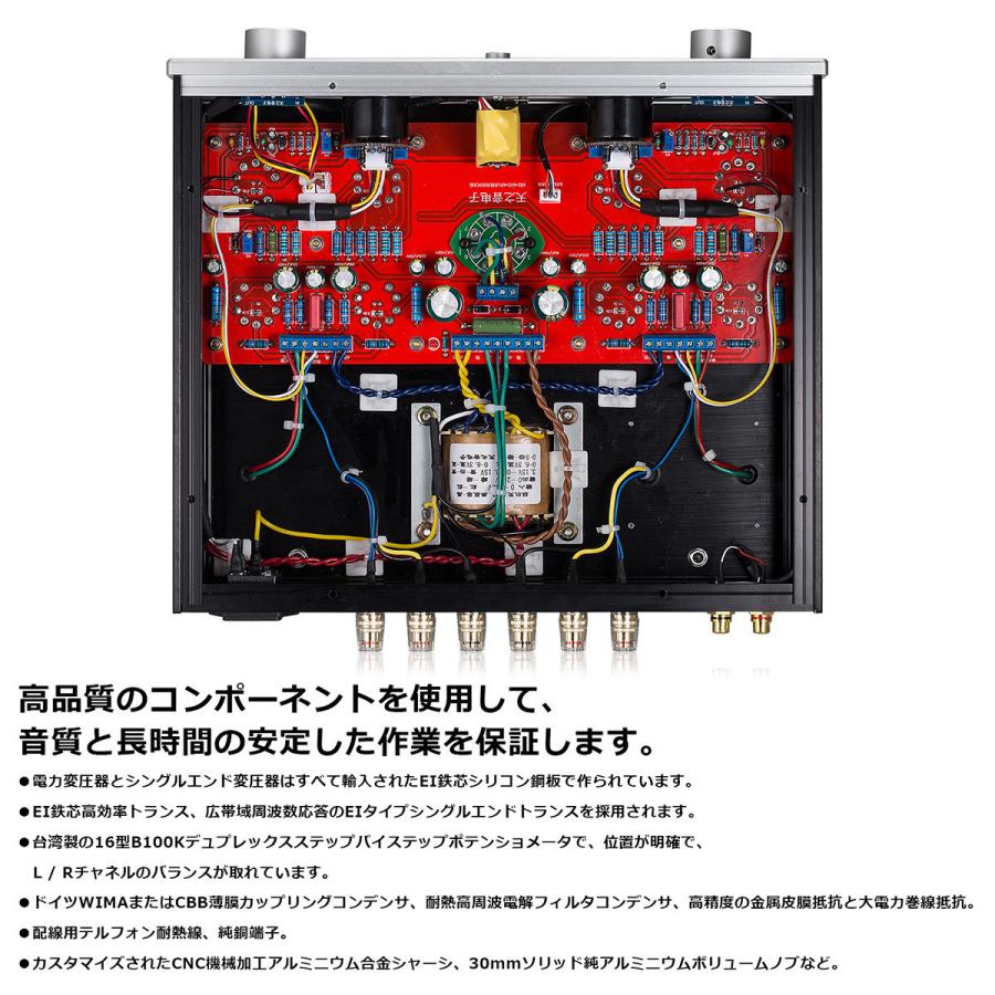 真空管アンプ 本体 クリアカバー付き xDuoo 真空管アンプ TA-66 | 高性能音楽機器 - コイズミ無線有限会社