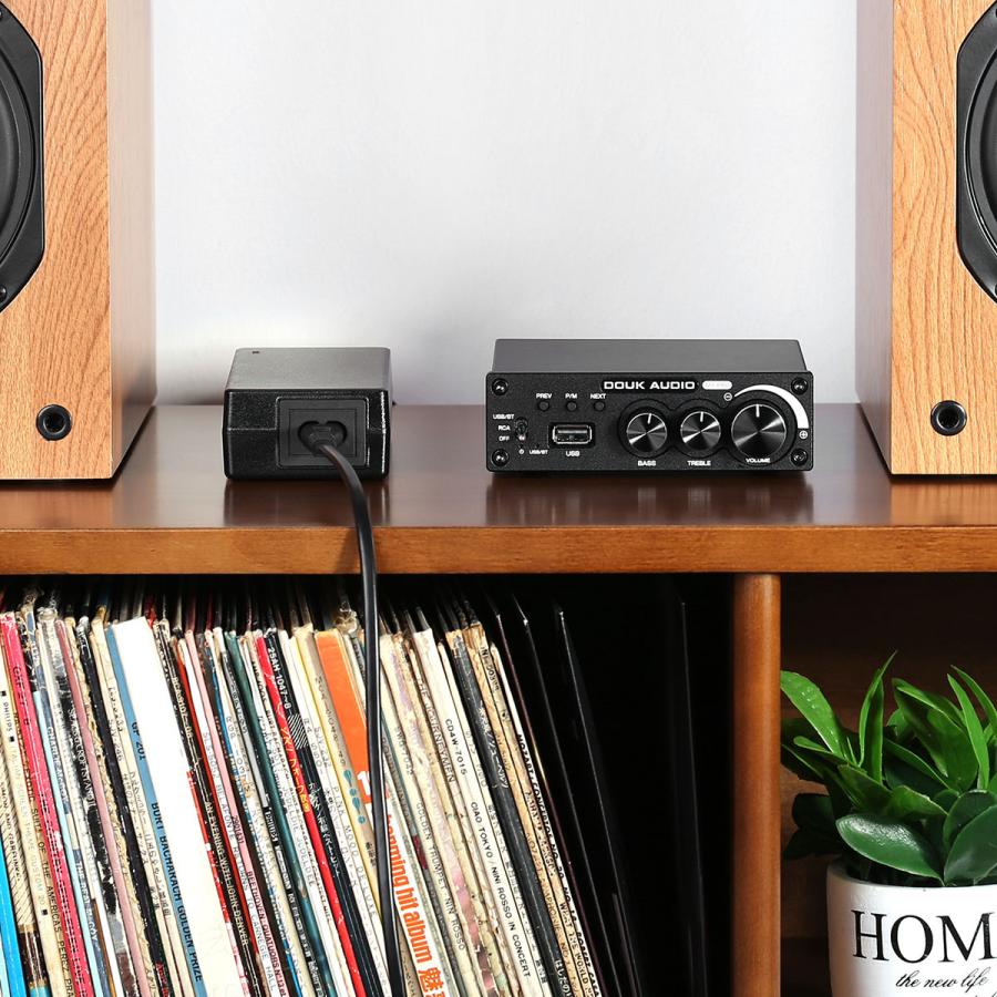 Nobsound AC 100-240V DC 24V/6A 144W ハイフィアンプ スピーカー