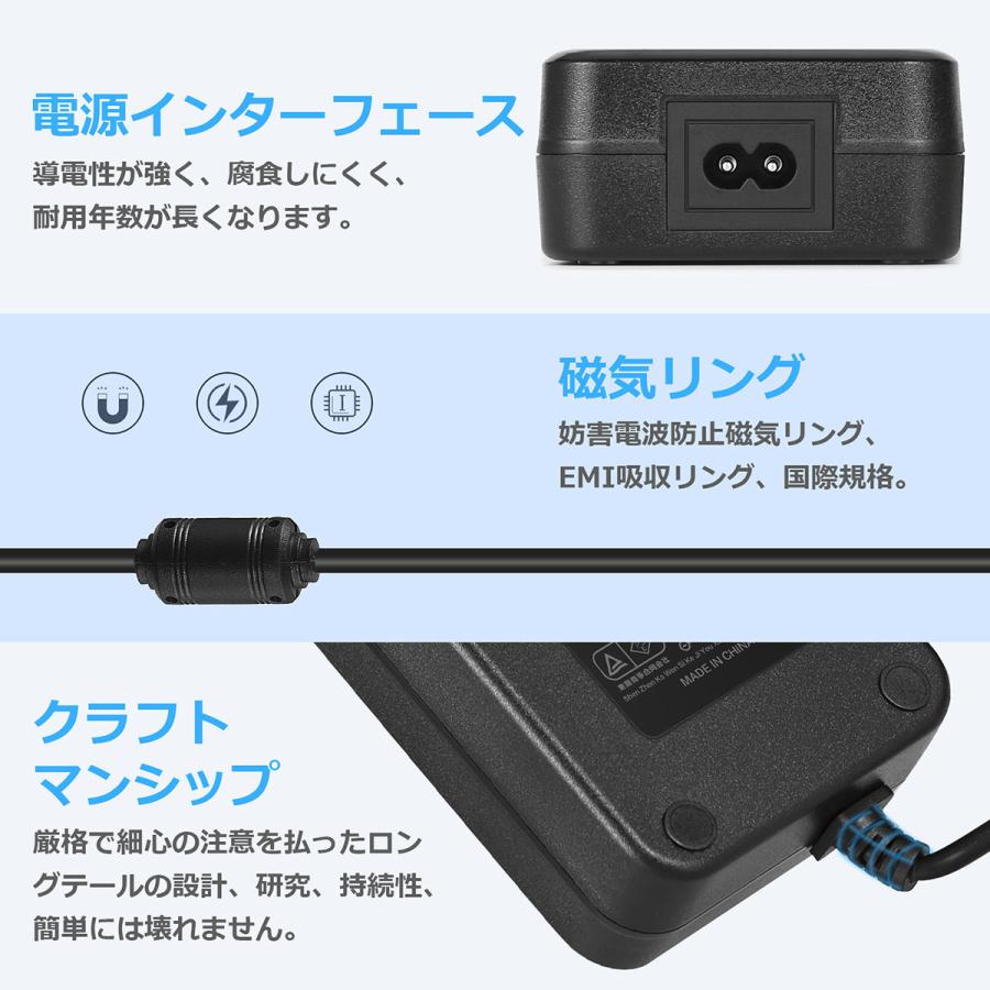 Nobsound 240W 48V/5A DC電源アダプター 充電器 ACアダプター 100-240V