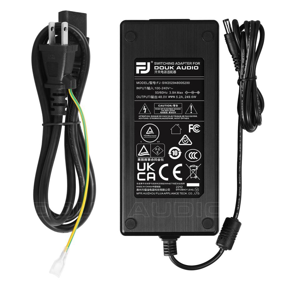 Nobsound REAL AC DC 48V/5A 電源アダプター 250W 充電器 スイッチング