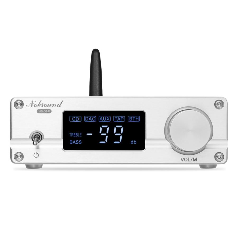 知名オーディオ アンプ Nobsound NS-08P Bluetooth 5.0 ステレオ オーディオ プリアンプ HiFi