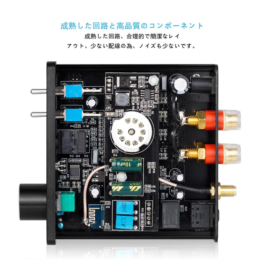Nobsound A7 6N3 Mini 真空管アンプ Bluetooth 5.0 レシーバー