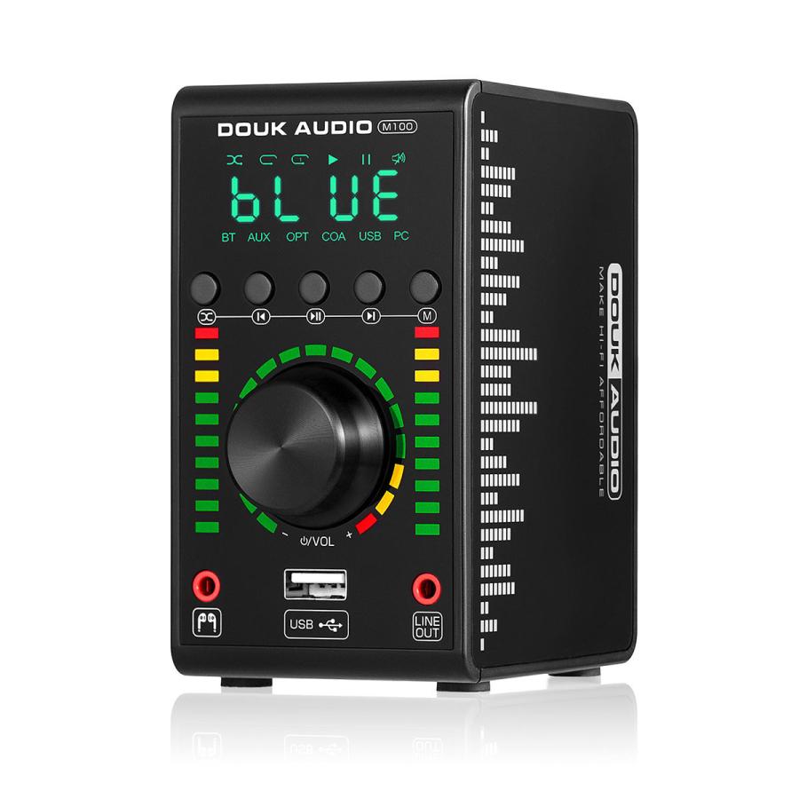 Mini Bluetooth5.0 デジタルアンプ USB DAC COAX/OPT ホーム Mini Bluetooth5.0 デジタルアンプ USB DAC COAX/OPT ホーム
