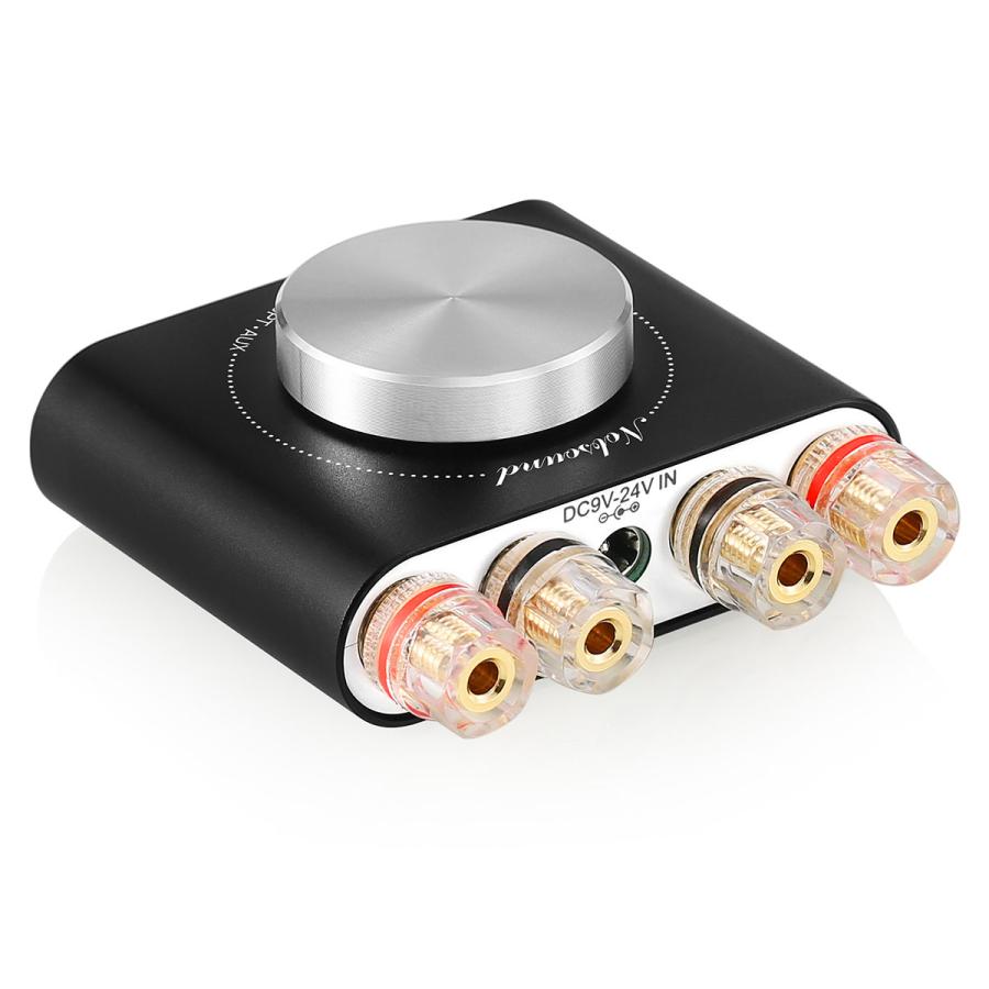 Nobsound Q10 Bluetooth デジタルアンプ AUX/光 ステレオ オーディオ