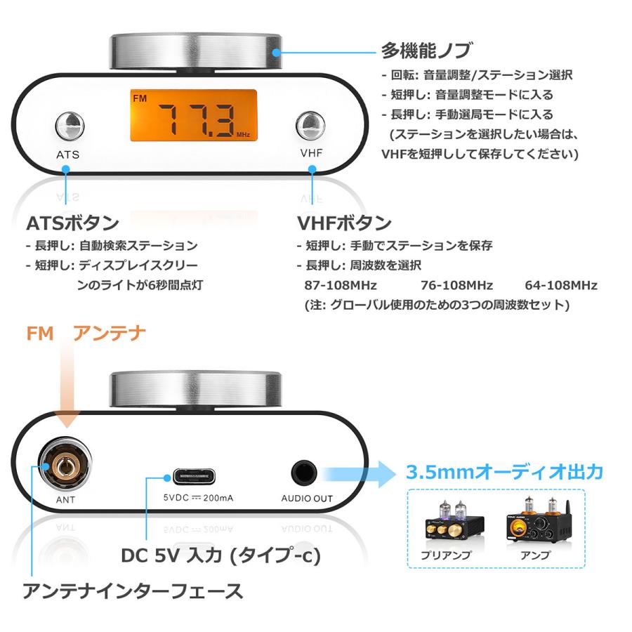 Mini FM ラジオ トランジスタ グローバル ユニバーサル Mini FM ラジオ トランジスタ グローバル ユニバーサル
